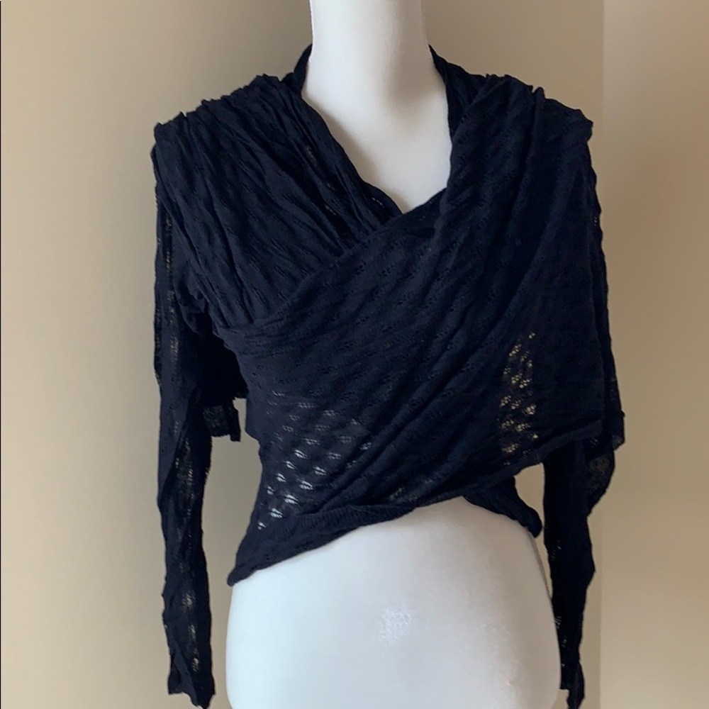 🆕 Travel Black Wrap, with sleeves